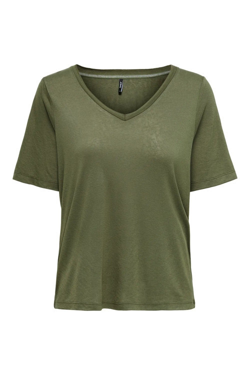Onlelıse S/S V-Neck Top Jrs Noos