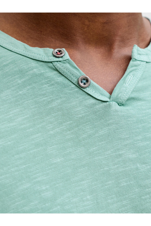 Jjesplıt Neck Tee Ss Noos