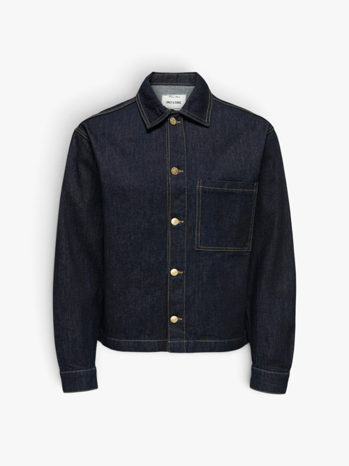 ONSSPRICK BOX AZG DNM JACKET Erkek Mavi Ceket - 4887266