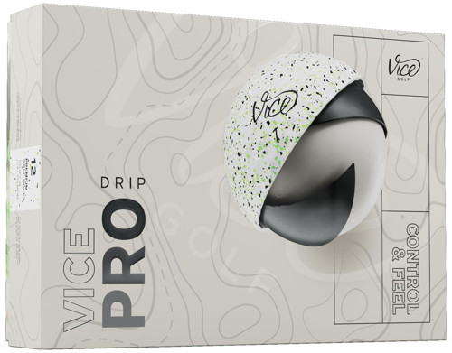 Pro Golf Topları (2025 Model) (Kireç/Siyah Damla)