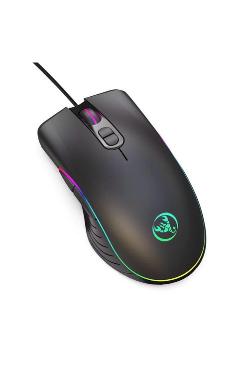 Oyuncu Mouse A867 Rgb Işıklı Kablolu Makrolu - 8000 Dpı 7 Tuşlu Sunplus Çipli Gaming Fare