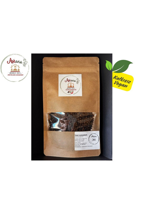 Tane Karabiber 75G - Doğal Katkısız 1. Kalite Taze Büyük Taneli Keskin Aromalı Karabiber