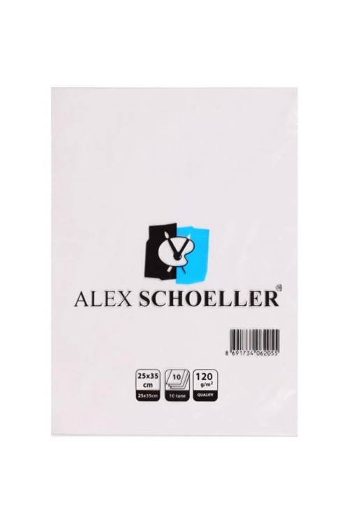 ALEX RESİM KAĞIDI (25*35 cm) 120 gram 10'lu POŞET