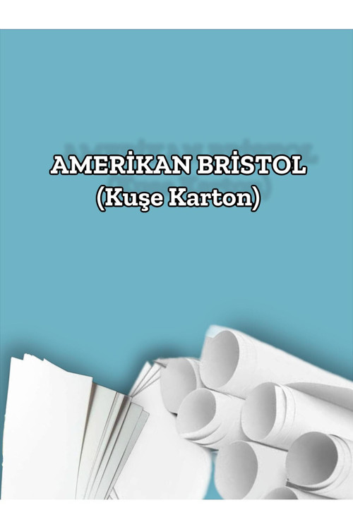 Amerikan Bristol Karton A5 170 gr - 100 Adet 14,8x21 cm