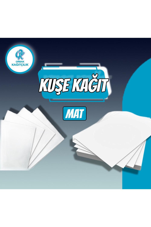 Mat Kuşe A6 130 gr - 100 Adet 10.5x 14.8 cm