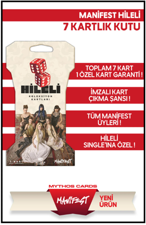 MANİFEST KOLEKSİYON KARTLARI – HİLELİ SERİSİ
