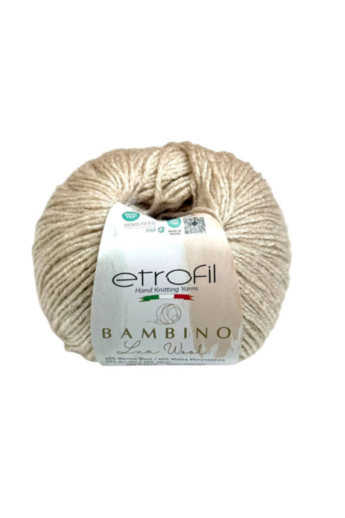 Bambino – %60 Merino Yünü %40 Akrilik, 50 g / 160 m Yumuşak Örgü İpi 70077- 1 ADET