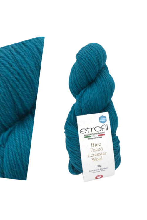 Blue Faced Leicester %100 Yün El Örgü İpi 100 gr 240 mt Doğal Yumuşak Dayanıklı 72132- 1 ADET