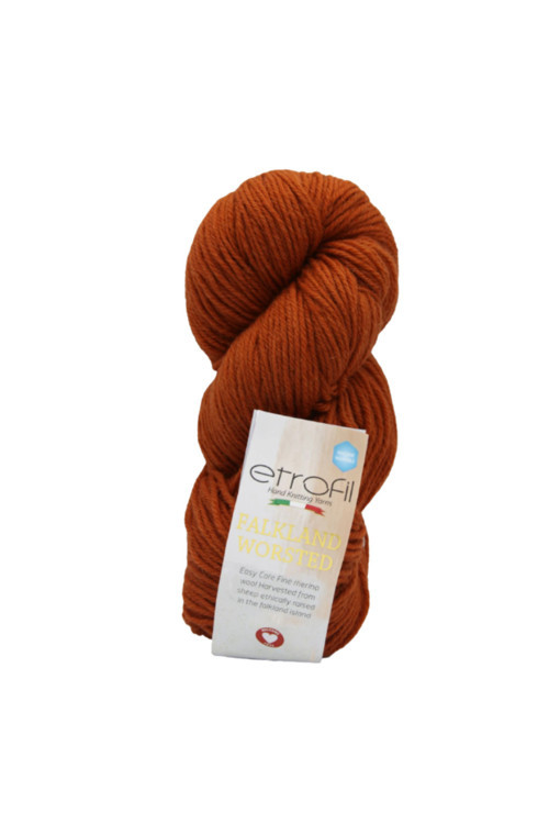 Falkland Worsted %100 Saf Yün El Örgü İpi 100 gr 200 mt Doğal Yumuşak Dayanıklı 72075- 1 ADET