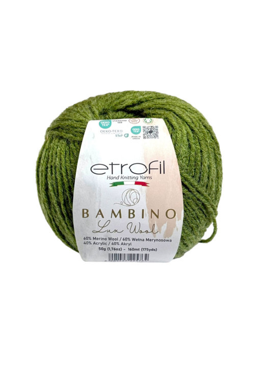 Bambino – %60 Merino Yünü %40 Akrilik, 50 g / 160 m Yumuşak Örgü İpi 70408- 1 ADET