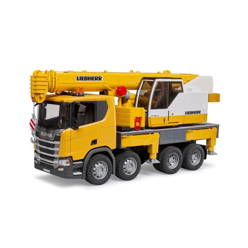 Scania Super 560R Liebherr Vinçli Kamyon | 1:16 Işıklı ve Sesli