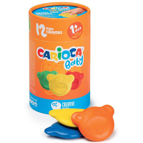 Teddy Bebek Crayons 12 Li 1+yaş 43957
