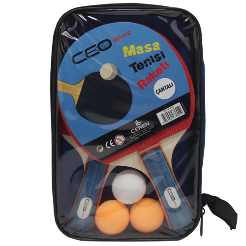 Sport Masa Tenisi Seti 2 Raket+3 Top CEO-SP0006
