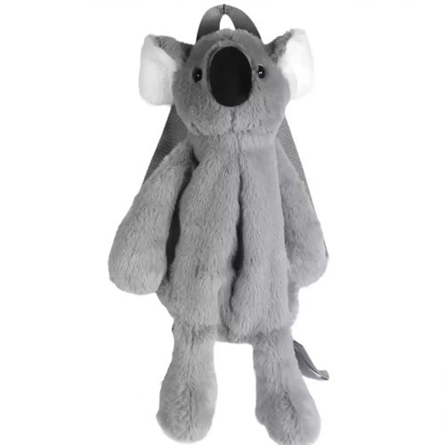 Peluş Çanta Koala Gri 45 Cm