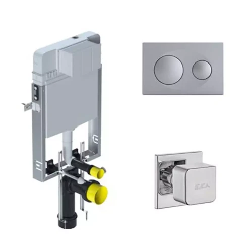GÖMME REZERVUAR 3’LÜ SET - Krom - T020111BK4024