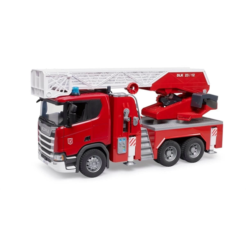 Scania Super 560R İtfaiye Aracı | 1:16 Işıklı, Sesli ve Su Pompalı