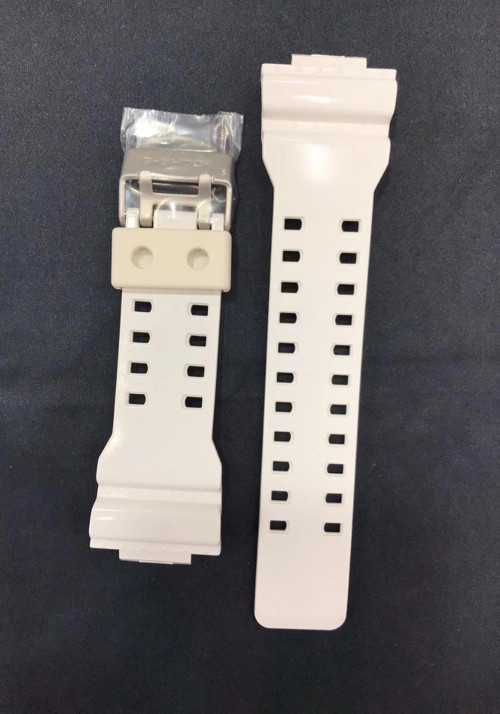 G-Shock G-8900 GA-100 Orijinal Beyaz Silikon Saat Kayışı
