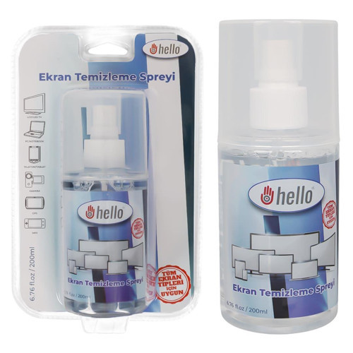 HL-27268 200ML Profesyonel Ekran Temizleyici Sprey Telefon Tablet TV ve Laptop Temizleme Solüsyonu