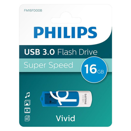 Vivid Serisi 16GB USB 3.0 Super Speed Flash Bellek (FM16FD00B/00)
