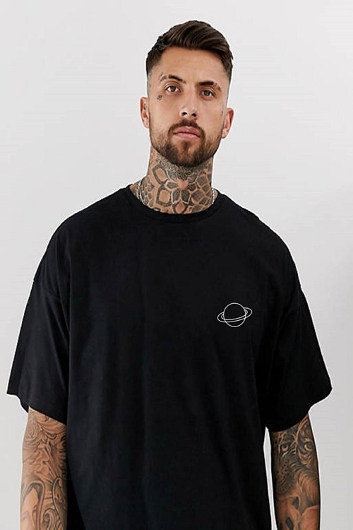 Saturn Logo Tasarım Tshirt