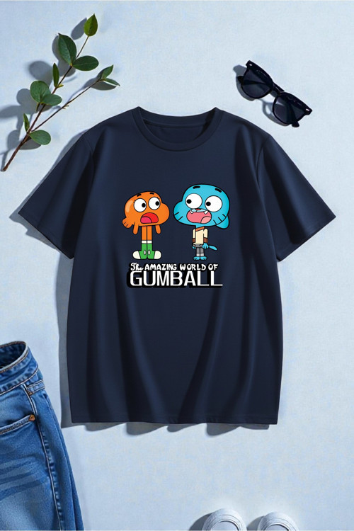 Unisex Gumball Baskılı T-shirt