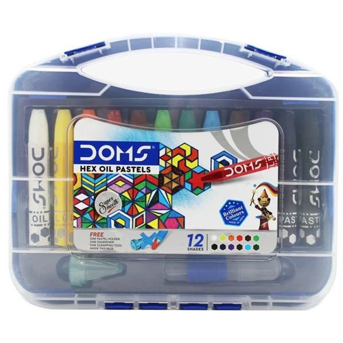 Pastel Boya 12 Renk Plastik Kutulu 8414