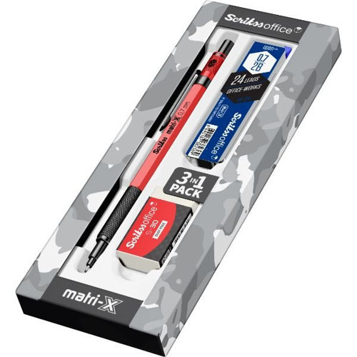 MATRI-X VERSATİL 0.7 MM KIRMIZI 3'LÜ SET