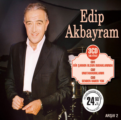 Edip Akbayram Arşiv 2, (3 CD), BOX SET,Cdx