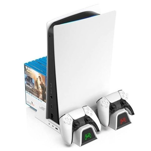 TP5-1511 PS5 Şarj ve Soğutucu Stand DualSense Uyumlu Hızlı Şarj İstasyonu