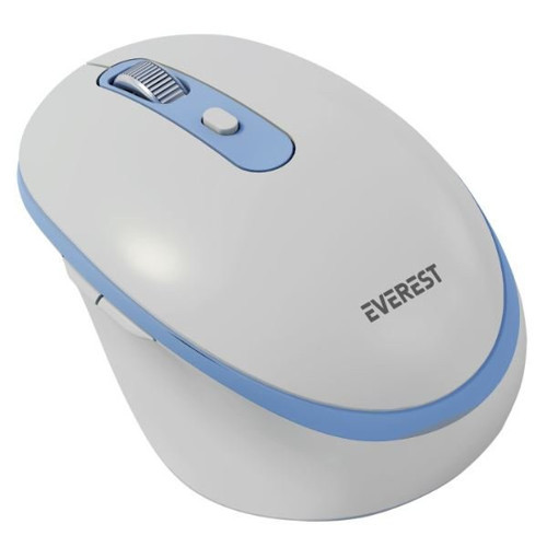 SM-BT42 Kablosuz Mouse, Mavi - Beyaz