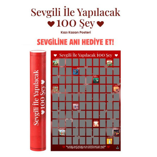 Sevgili İle Yapılacak 100 Şey