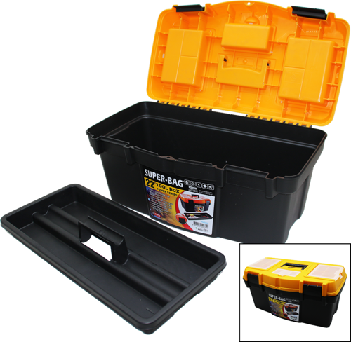 22LİK POWER SERİSİ PLASTİK TAKIM ÇANTASI (2818)