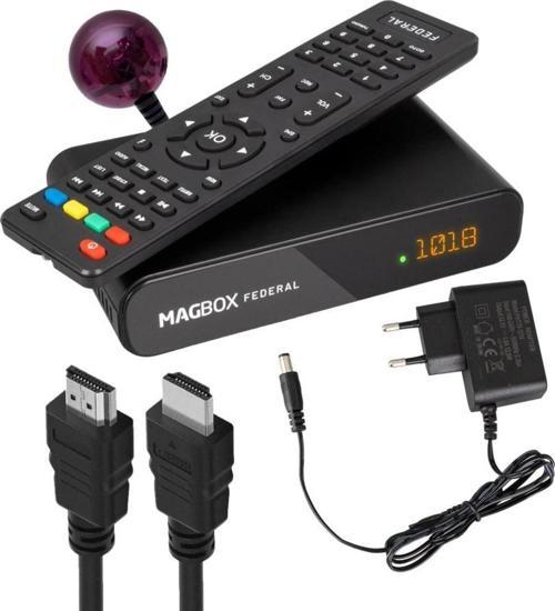 FEDERAL MİNİ HD + SCART TKGSLİ UYDU ALICISI (2818)
