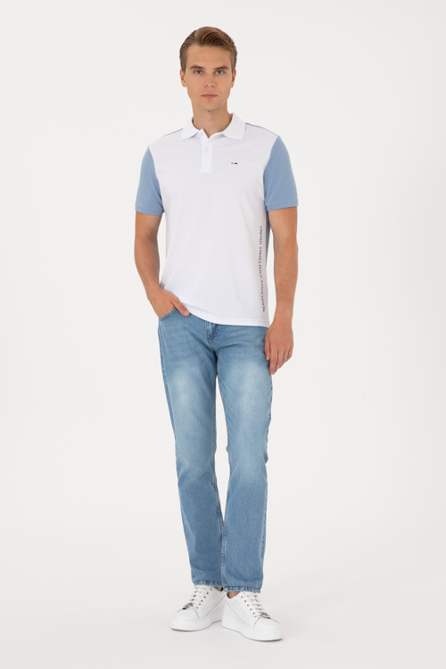 Erkek Açık Mavi Jean Pantolon 50304378-DN0021