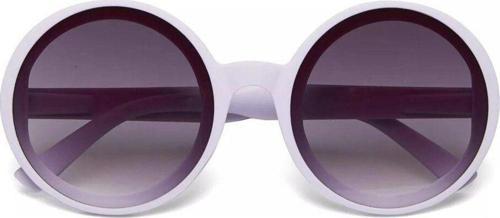Monica Unisex Büyük Yuvarlak Güneş Gözlüğü Lila