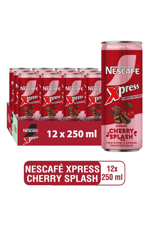 Nescafé Xpress Choco Cherry Splash 12 x 250 ml