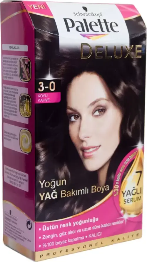 Saç Boyası 3-0 Koyu Kahve