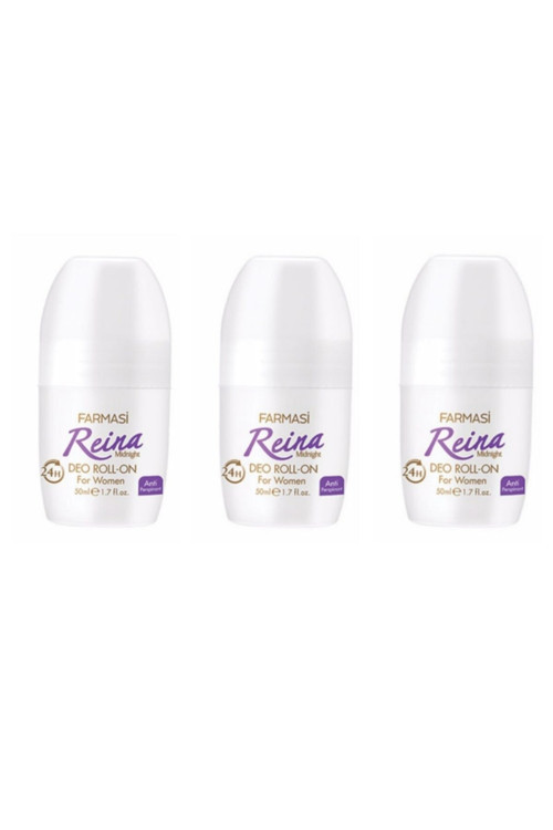 Reina Deo Roll-On Kadın 50 Ml+3 Adet