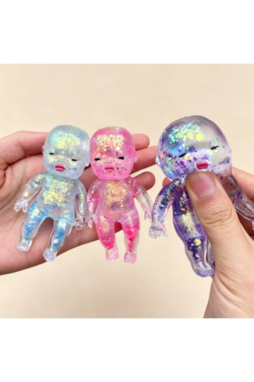 Natasha Bebek Squishy Yeni Viral Seri Sukuşi Stres Oyuncağı Bebek Squishy Nataşa 1 Adet Karışık Renk Gönderilecektir
