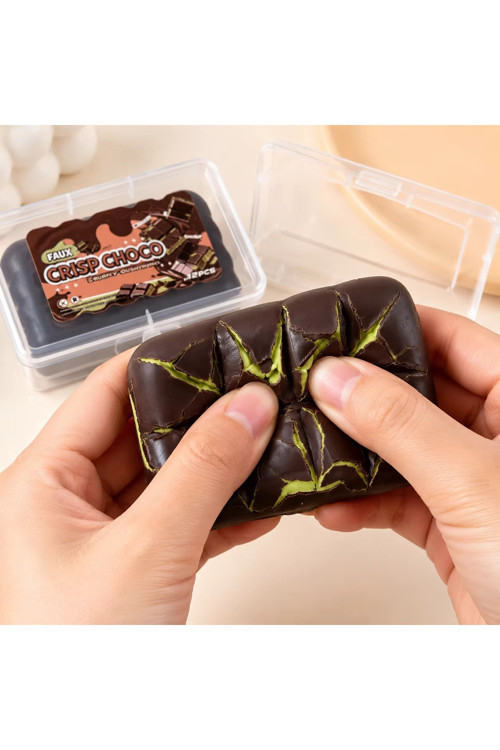 Squishy Çıtır Çikolata Crıspy Bitter Sukuşi Yeni Seri Karışık Renk Olarak 1 Adet Gönderilecek