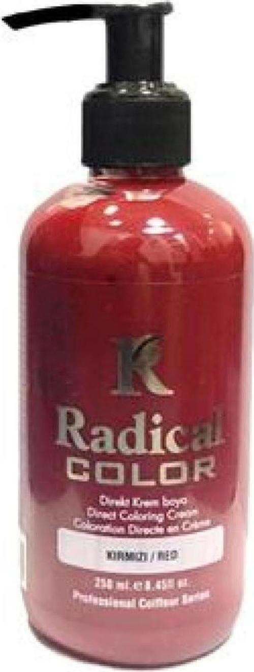 Color Su Bazlı Saç Boyası 250 ml Kırmızı x 4 Adet