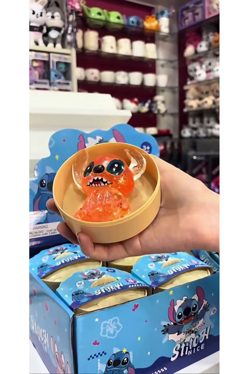 Çin Mantısı Stitch Yeni Seri Dumpling Mantı Squishy Stres Azaltıcı Oyuncak