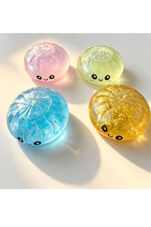 Simli Büyük Boy Çin Mantısı Sukuşi Squishy Dumpling Slow