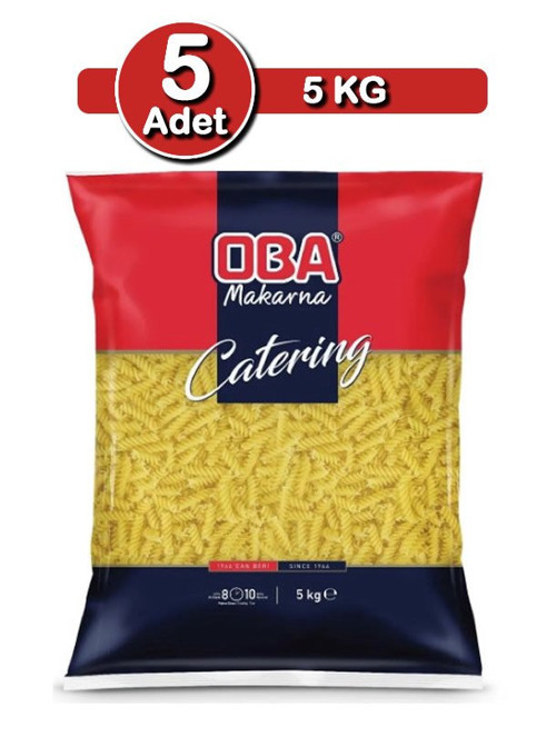Fiyonk Makarna 5 Kg X 5 Adet | Toplu Kullanım Paketi