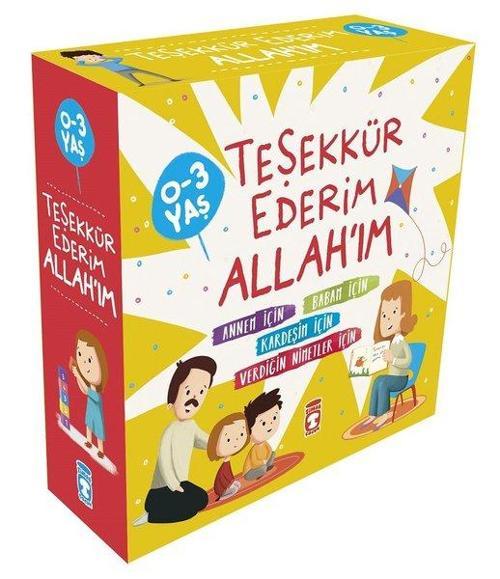 Teşekkür Ederim Allahım Seti - 4 Kitap Takım