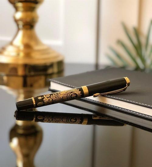 Altın Kabartmalı Osmanlı Tuğralı Kalem
