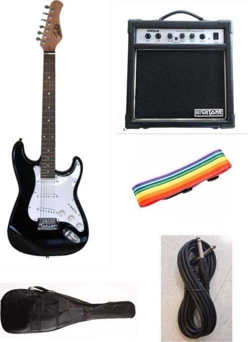 Sss Strat 5 Parça Elektro Gitar Seti