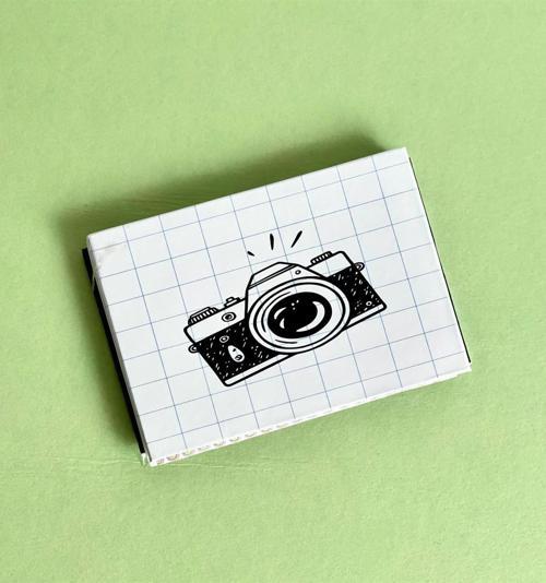 Fotoğraf Makinesı Tasarımlı Mini Albüm