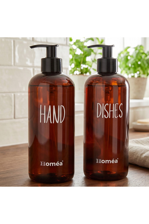 Hands Dishes Sabunluk Amber Renk – Şık ve Modern Mutfak & Banyo Sabunluk, Sıvı Sabunluk