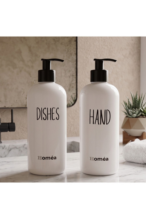 Hands Dishes Sabunluk Beyaz Renk – Şık ve Modern Mutfak & Banyo Sabunluk, Sıvı Sabunluk